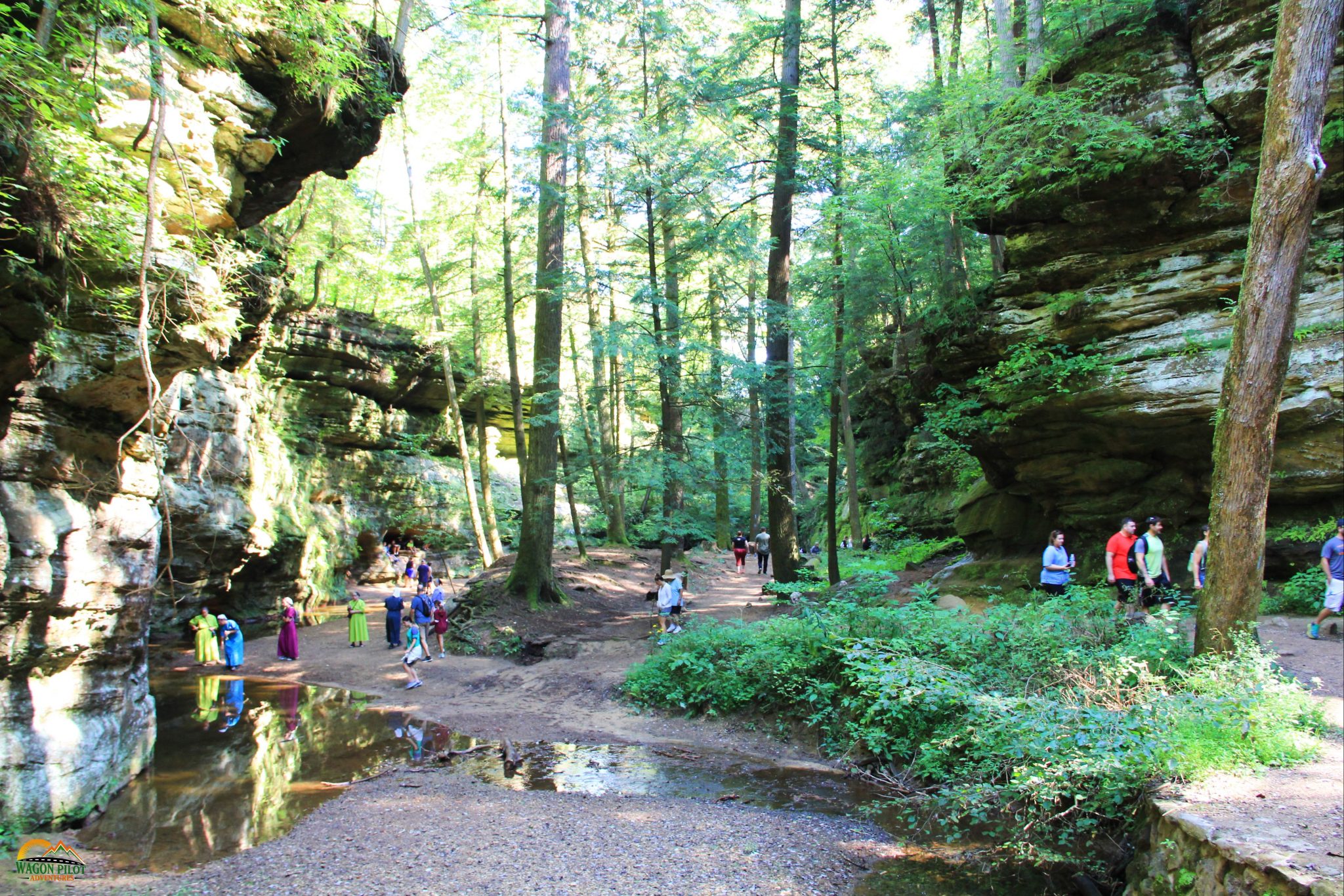 Hocking Hills State Park Old Man's Cave Hiking Trail